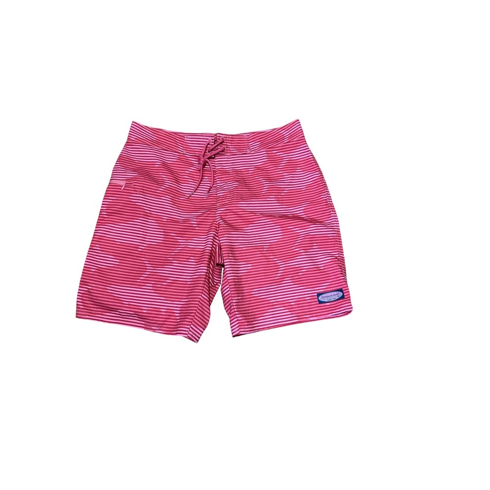 Vineyard‎ Vines Swim Trunks Striped Drawstring Closure Size 32